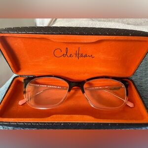 Cole Hann Coral and Gold Frames